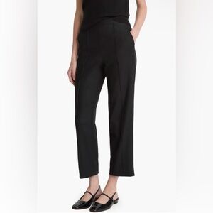Vince Wool Blend Black Straight Leg Women's Pants NWT!